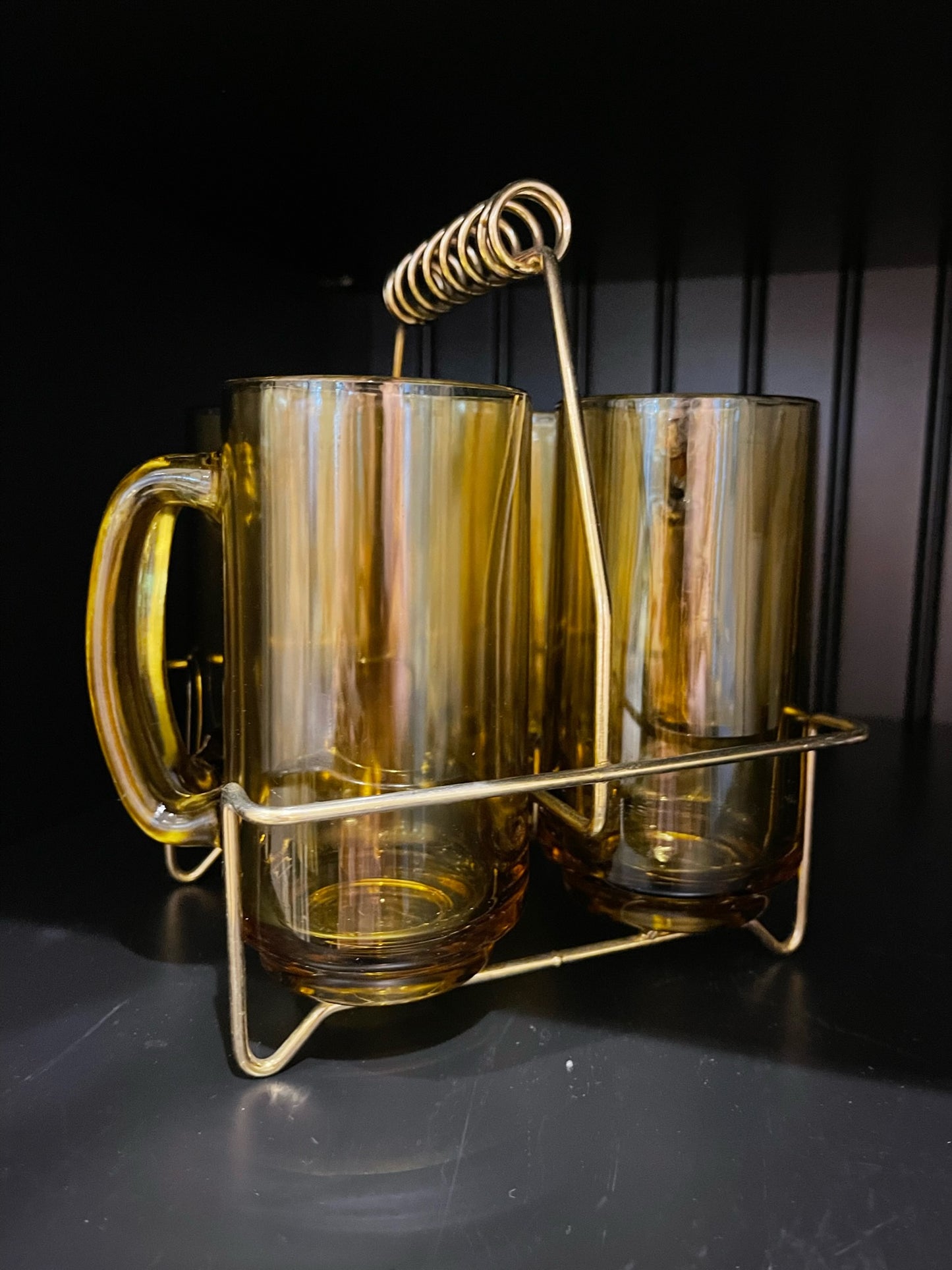 Amber Mug Set + Caddy